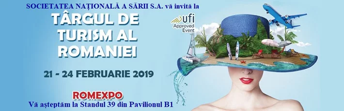 Vă invităm să ne vizitați la Târgul de Turism al României, gazduit de Romexpo în perioada 21-24.02.2019